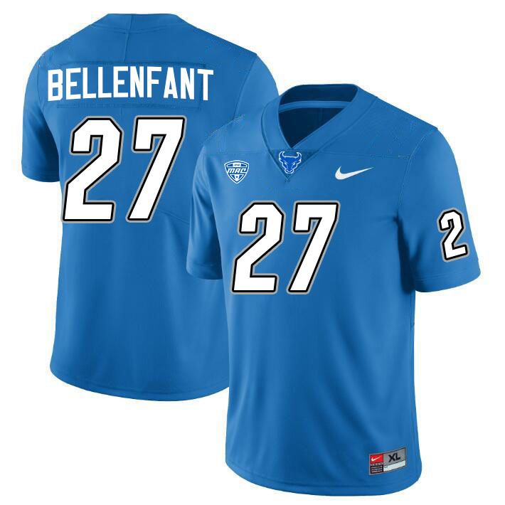 Upton Bellenfant UB Bulls Jersey,University Of Buffalo Bulls #27 Upton Bellenfant Jersey Youth-Blue